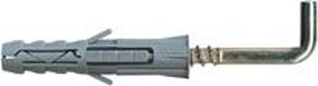 Gerader Haken-Spanndübel 10/6Mm - Col 10/Hp 6