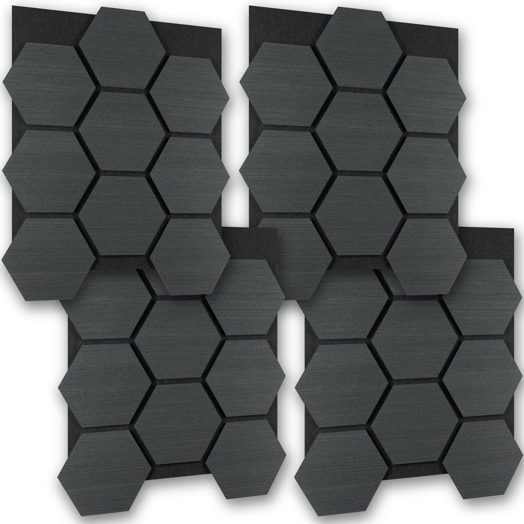 tectake® Akustikpaneele Sonic Shield Holzoptik in Eiche Produktbild 