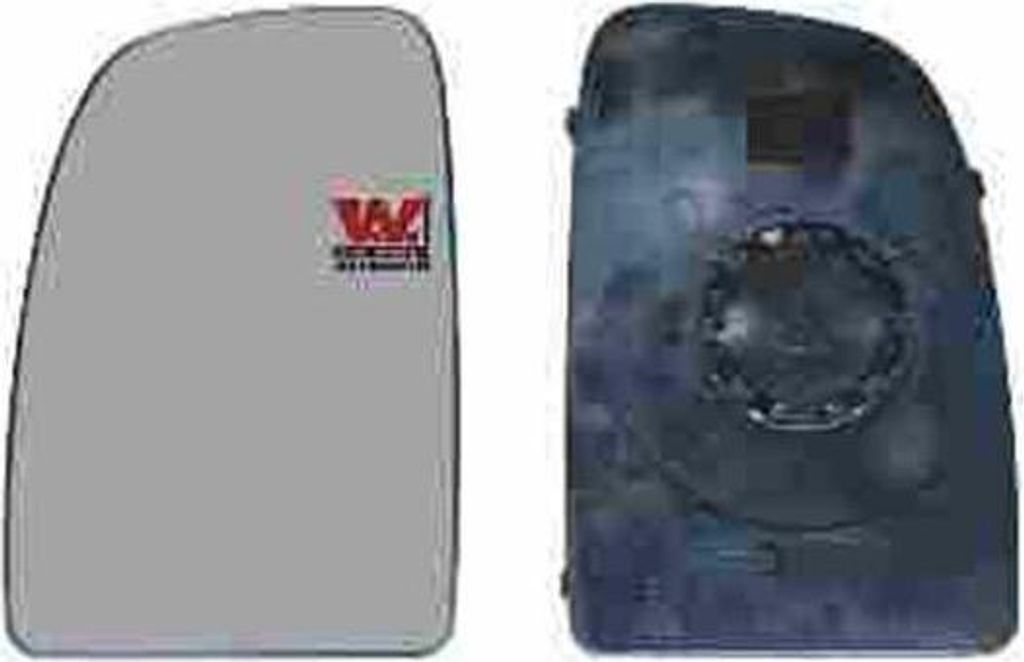 Van Wezel Außenspiegelglas links oberer Teil für Citroen Fiat Peugeot