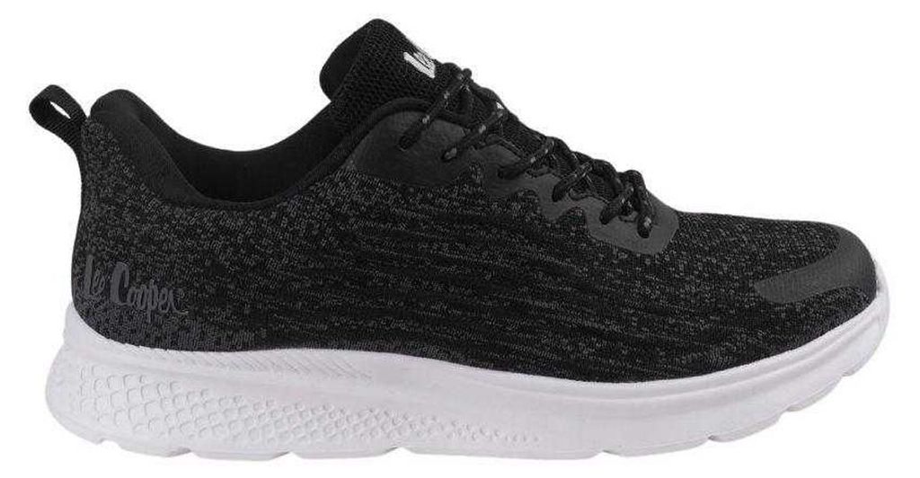 Lee Cooper - "LCW-22-32-1227M" Sneaker für Herren PP8438 (43 EU) (Schwarz/Grau)
