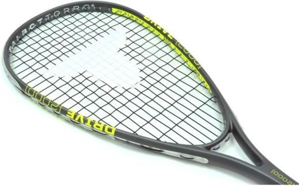 Squash Schläger Talbot Torro Drive 2000, US 500 Besaitung, 500cm² Kopf, 160g Rahmen Gewicht, 19mm Rahmenprofil