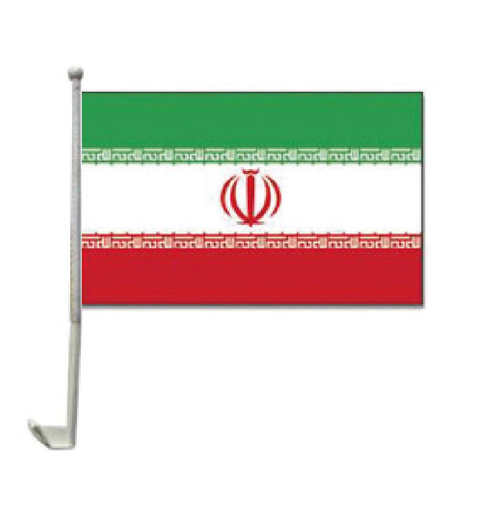 Auto-Fahne: Iran Produktbild 