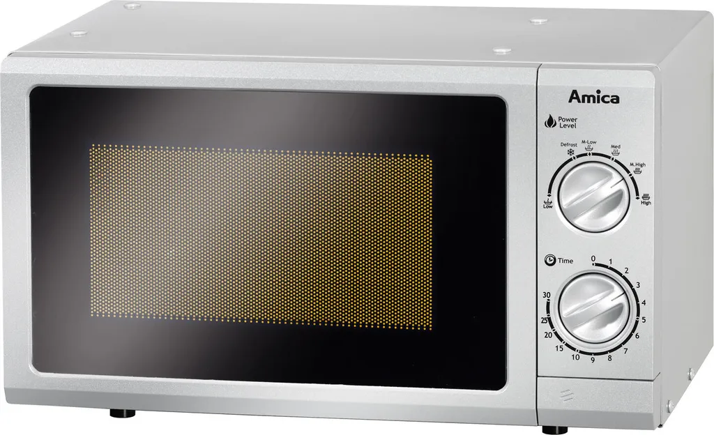 Four à micro-ondes compact Amica MW 13152 SI pour petites cuisines