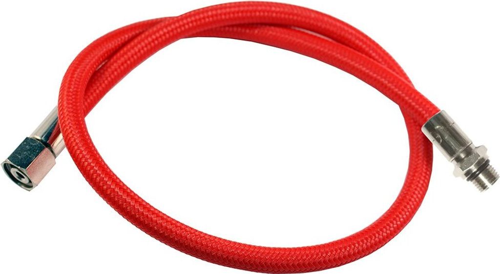 Metalsub Regulator Flex Hose Male 1/2 ́ ́ Unf Red 56 cm