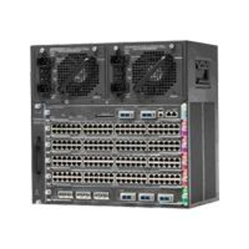 Cisco WS-C4506-E=, 439,7 mm, 317 mm, 441,3 mm, 18,4 kg Zdjęcie produktu 