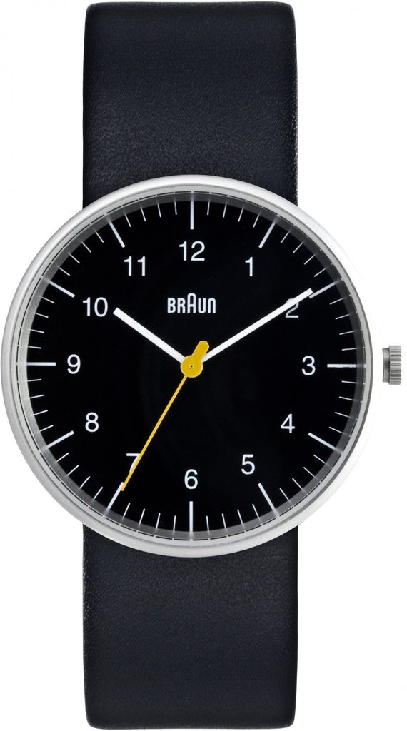 BRAUN Gents BN0021BKBKG Legere Herrenuhr Klassisch schlicht Produktbild 