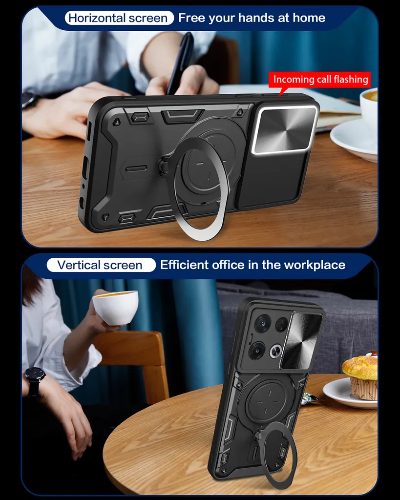 Custodia Colorata In Silicone Per Oppo Reno 8 Pro 5G: Cover Morbida TPU Antiurto, Protezione Fotocamera, Supporto Ricarica Wireless (Rosso)