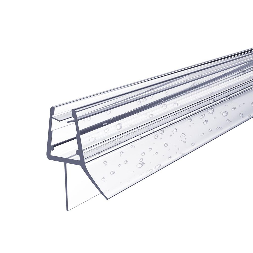 S'AFIELINA Ersatzdichtung Wasserabweiser Duschdichtung Schwallschutz Duschkabine Bad 7-8mm Glas 100cm