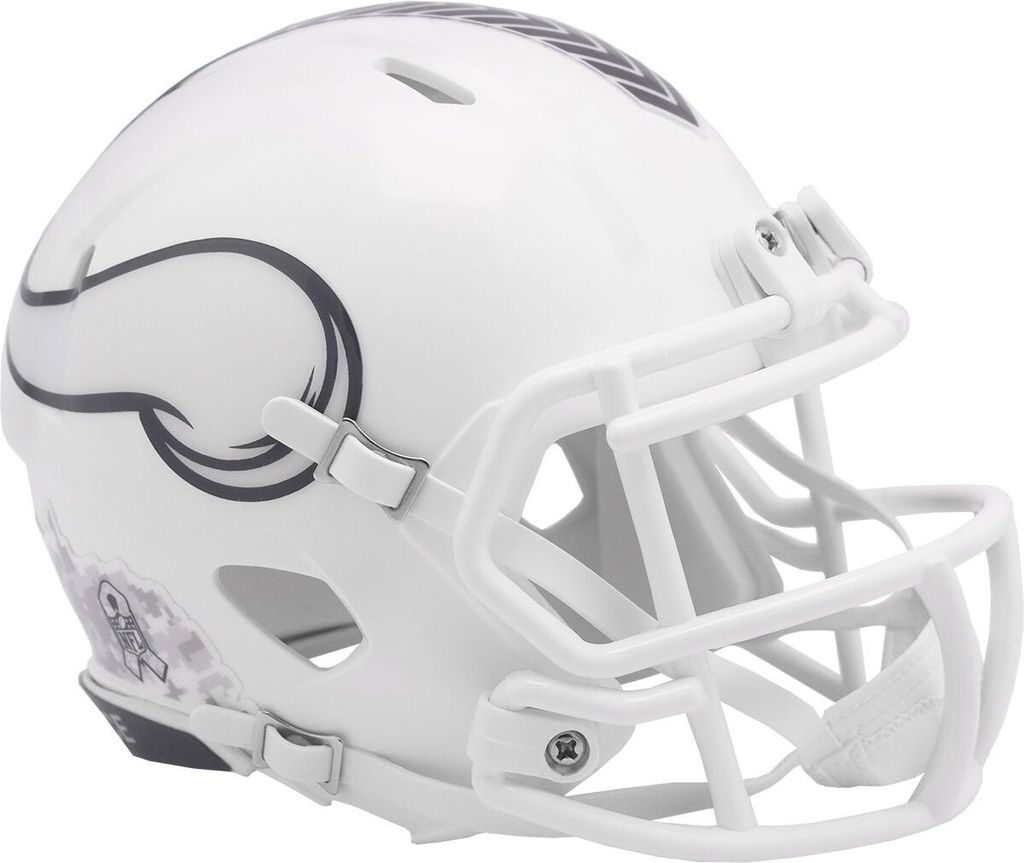 Riddell Speed Mini Football Helm SALUTE Minnesota Vikings