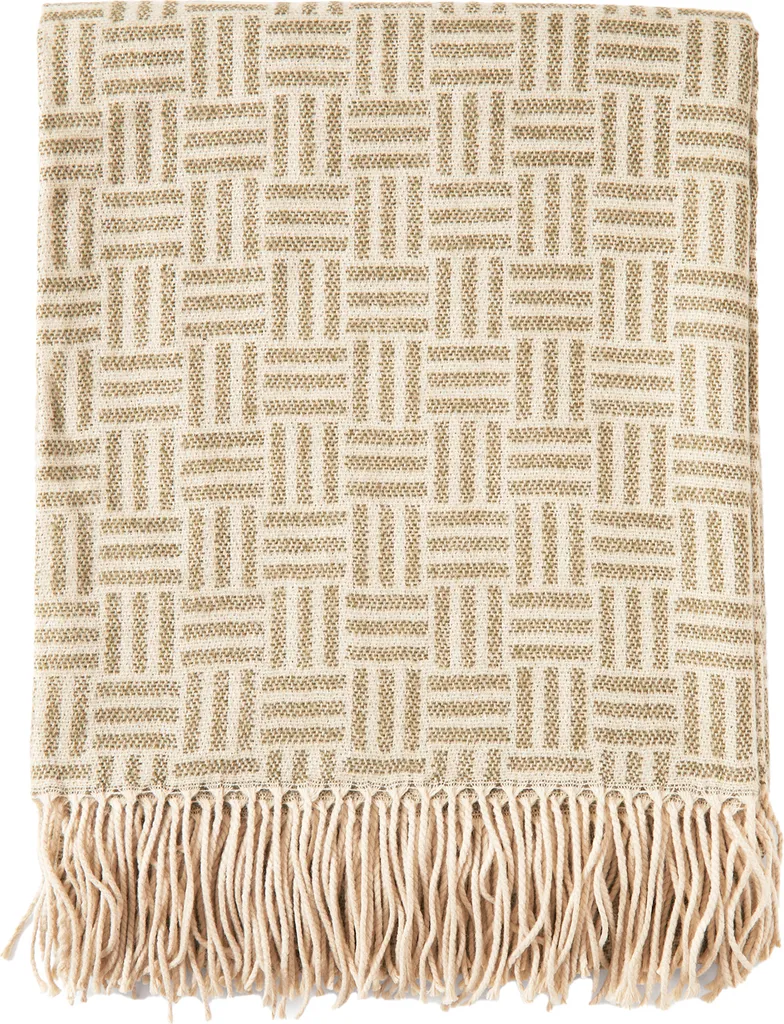 Habillez votre lit avec le jeté Vinga Lenox Vert - Décoration et Confort