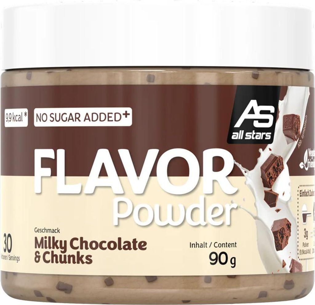 AllStars Flavor Powder Milky Chocolate and Chunks 90g