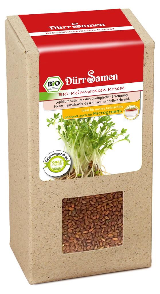 Keimsprossen Kresse (200 g) |  Keimsprossen von Dürr Samen Produktbild 