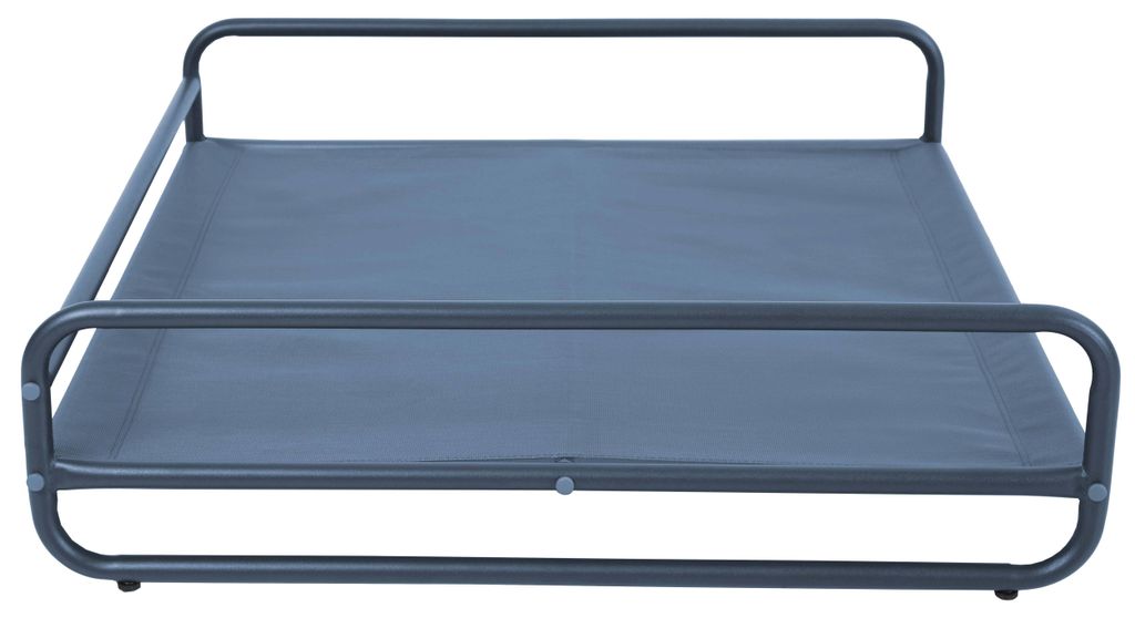 Gestell für modularen Gartenliegestuhl mit Hocker Pazifikmuster - Oviala Mixi