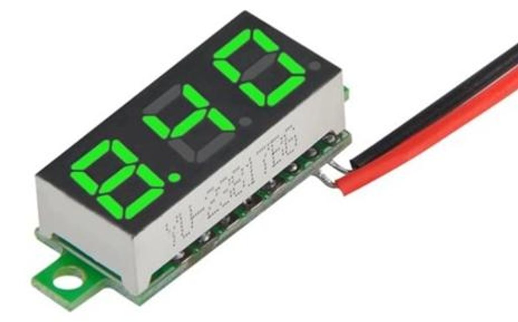 LED Digital Voltmeter Anzeige Spannung 0.28 Zoll Display Produktbild 