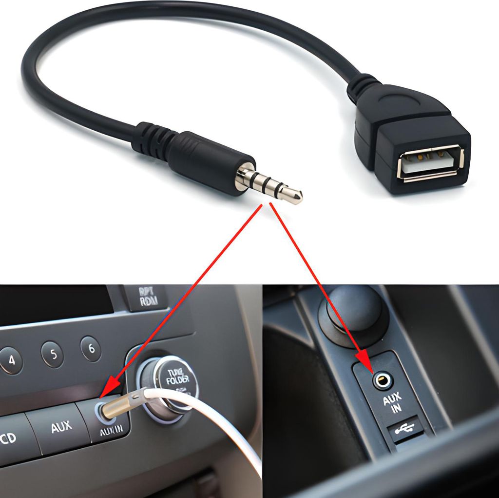 Adaptér USB Jack 3,5 mm Jack na USB-A Aux Audio Adaptér 3,5 Obrázek produktu 6