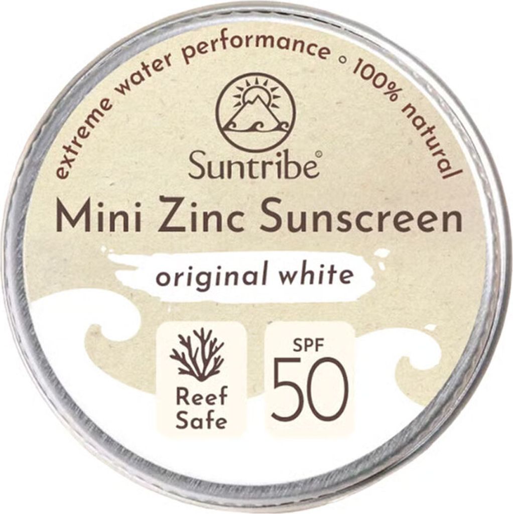 Suntribe Natürliche Zink-Sonnencreme SPF 50 Weiß 45 g