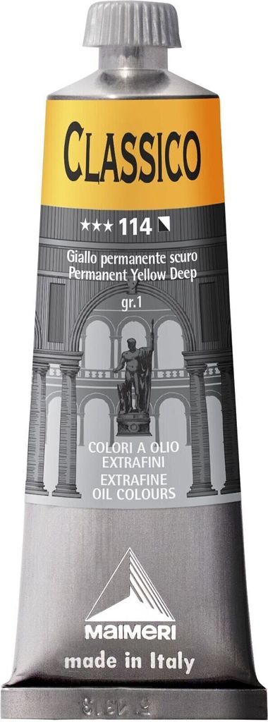 Maimeri Classico Ölgemälde Permanent Yellow Deep 60 ml 1 stk