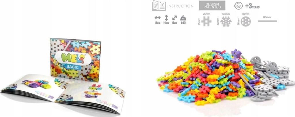 Compra Meli Basic Travel Box 500 Piezas, en la tienda online de Librerías Campoamor