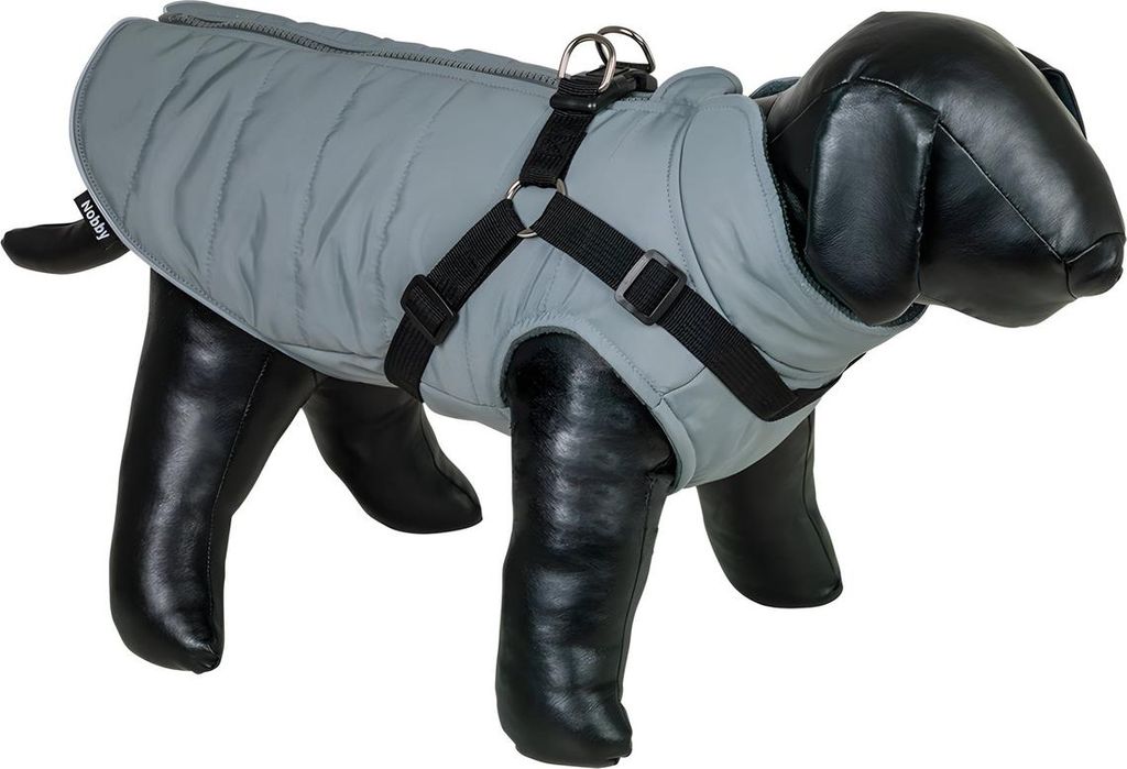 Nobby Hundemantel Sobak 2in1 grau, Größe: 23 cm