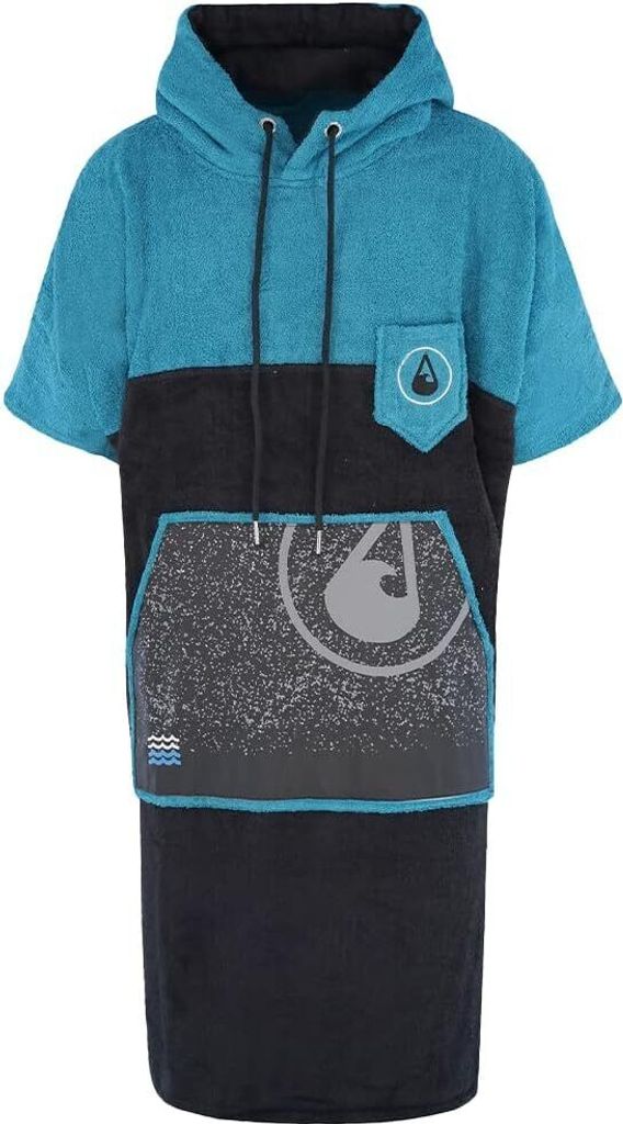 Poncho Wave Hawaii Bamboo Poncho Uno XL WH4001 Mehrfarbig Produktbild 