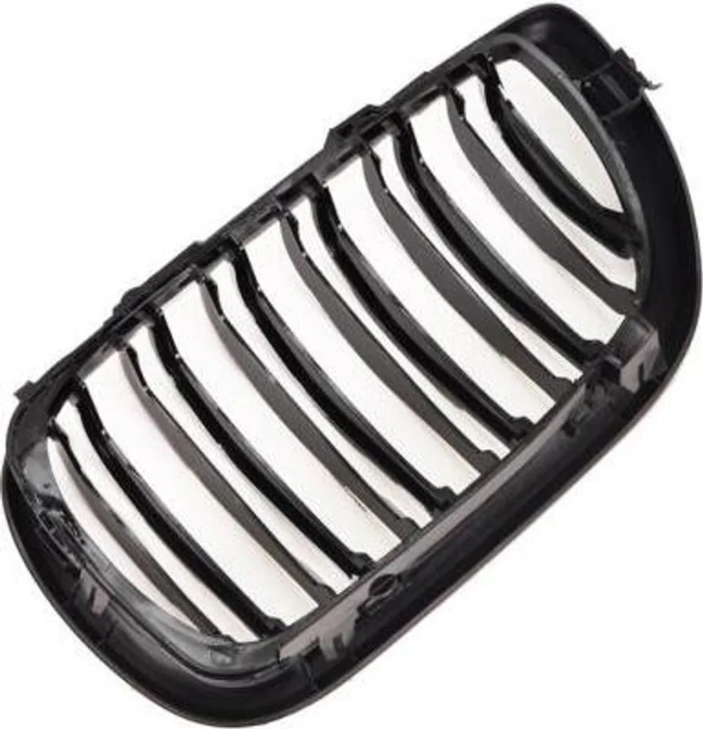 Haricots BMW E46 2001-2005 Noir Brillant - Finition Double Barreau