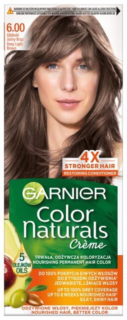 Garnier Color Naturals Farbcreme Nr. 6.00 Tiefes Hellbraun 1op
