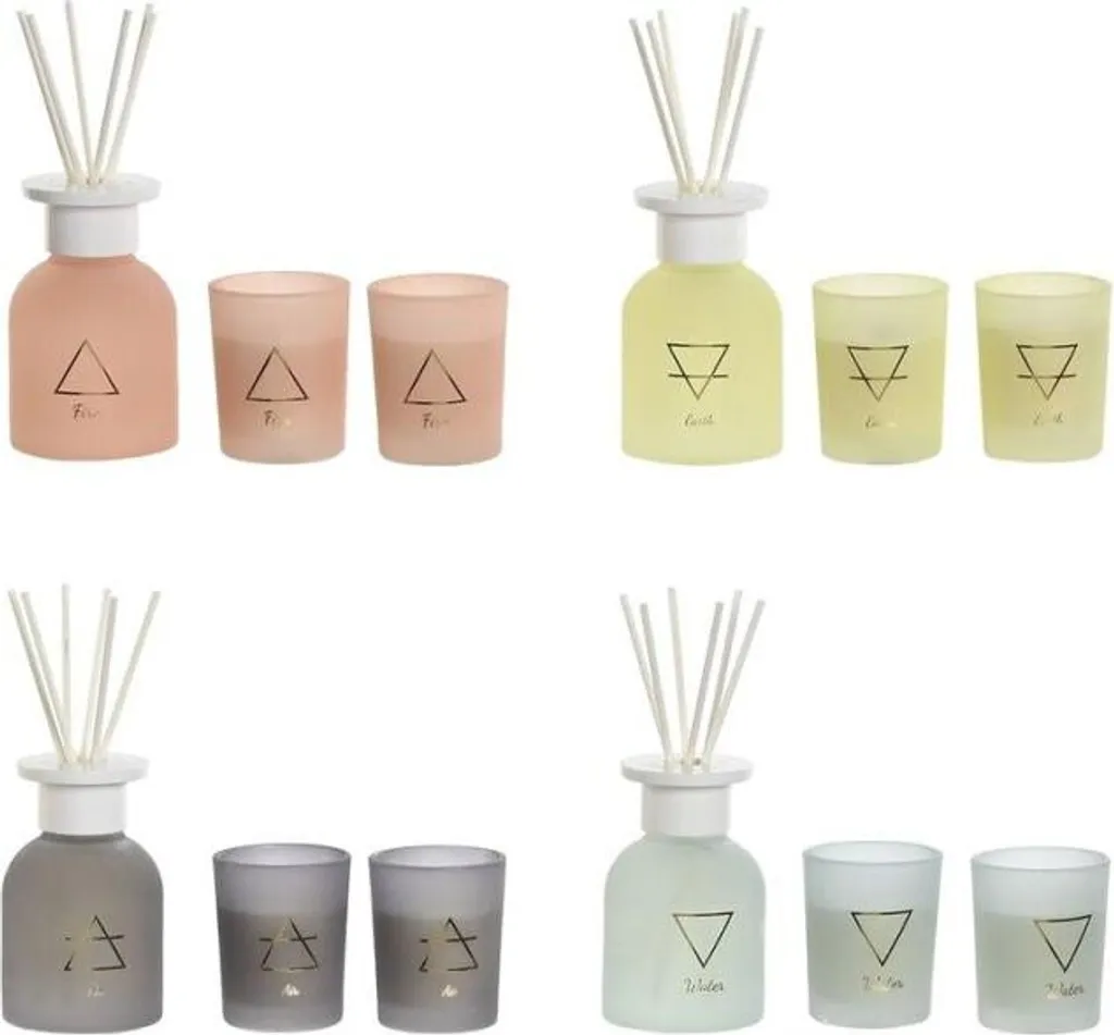 Désodorisant Urban Home ESPRIT contre mauvaises odeurs - 4 flacons 100ml
