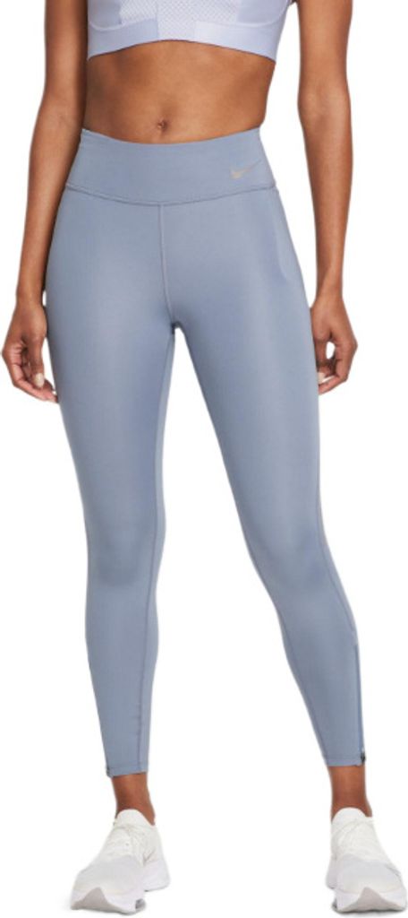Nike Damen Sport Leggings Faster 7/8 Blau L