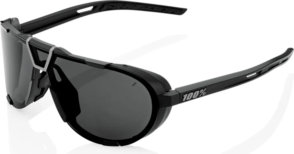 Lunettes de soleil sport 100% Westcraft noir mat pour cyclisme et VTT