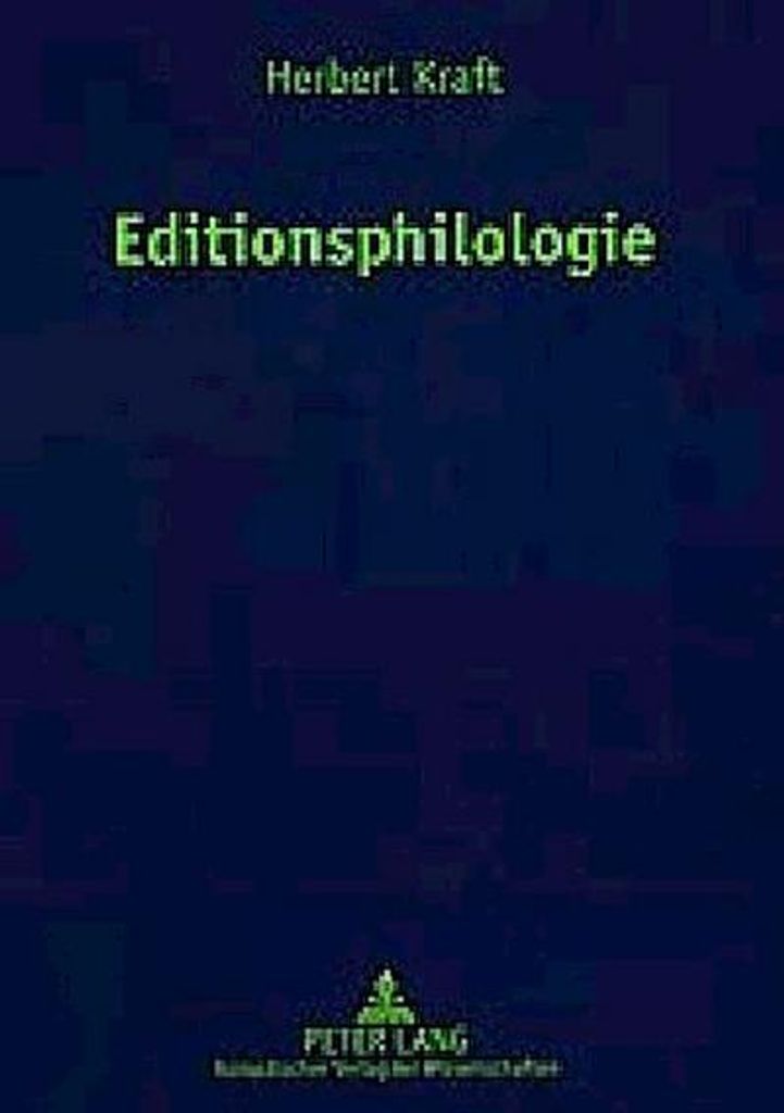 Editionsphilologie