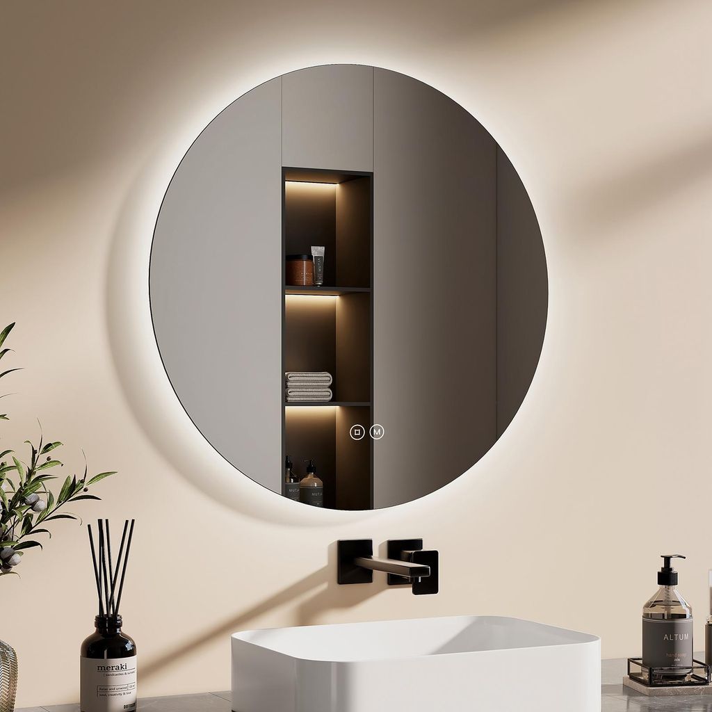 EMKE Specchio da bagno a LED Specchio da bagno con Immagine del prodotto 