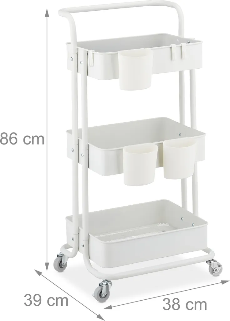 carrello relax con 3 ripiani - 8