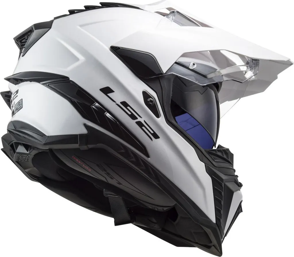 Casque Intégral Adventure LS2 MX701 Explorer Blanc Brillant Taille S - 3