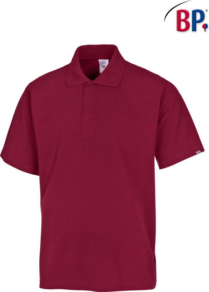 BP Poloshirt für Sie & Ihn - bordeaux - XS