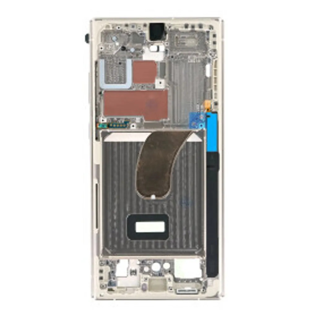 Châssis intermédiaire Samsung S23 Ultra Crème GH96-15833B Original