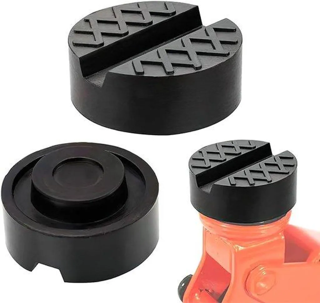 Tampons en caoutchouc pour ponts élévateurs et crics hydrauliques x2
