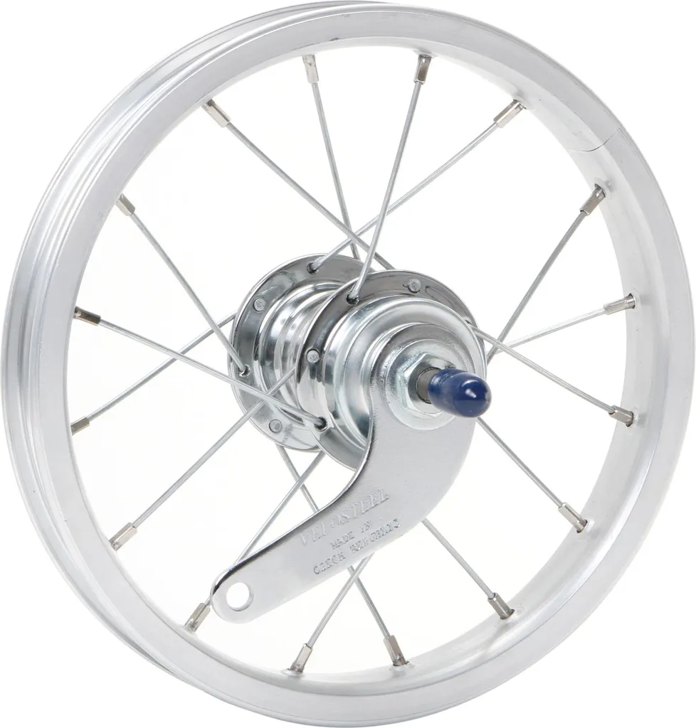 Roue vélo Hartje Alu Silb.Rbn ultra résistante avec rayons 2.00mm