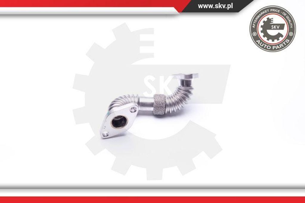 ESEN SKV 14SKV701 Rohr, AGR-Ventil OE 028131521AD kompatibel mit A4 8D, A4 8E, A4 8H, A6 4B, Discovery, Countryman, Superb, Passat 3B