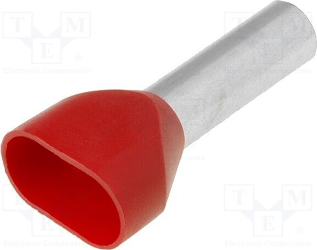 5x Stoßverbinder isoliert,doppelt Kupfer Isolation: 9037580000 H10,0/30D ZH R Bo