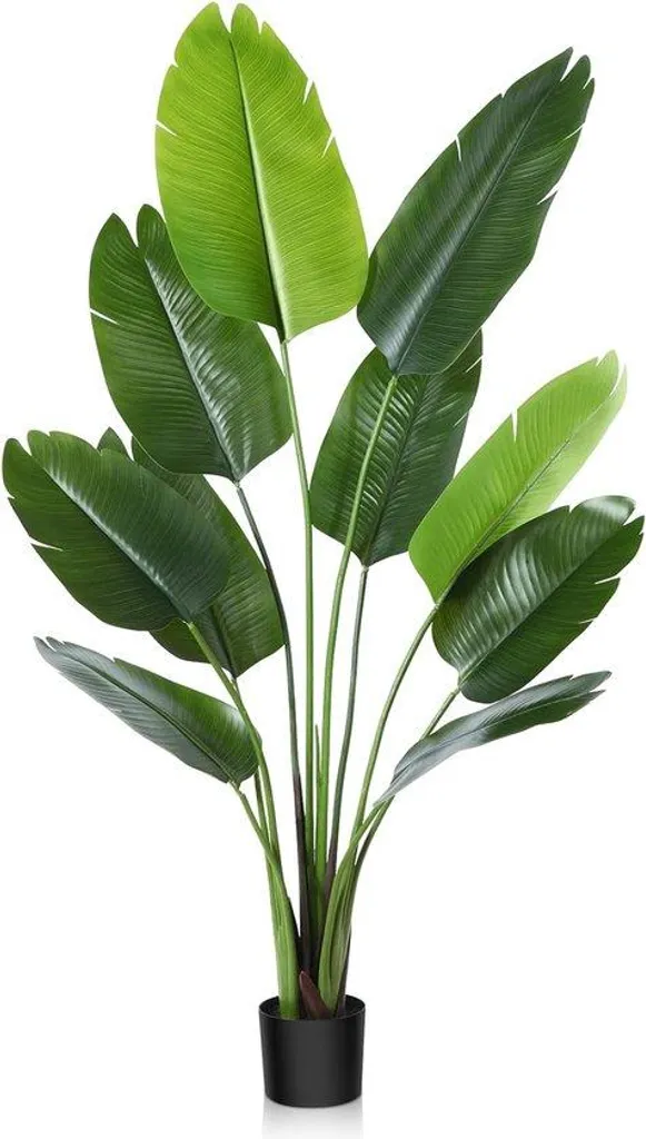 Plante tropicale artificielle pour décoration de salon et bureau 160cm