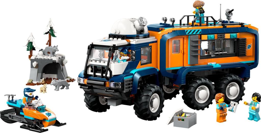 LEGO City Camion d'exploration arctique et laboratoire Image du produit 