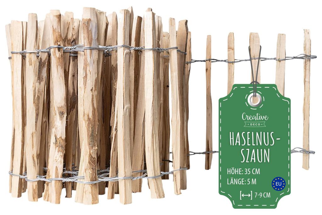 Creative Home houten schutting 35cm hoog en 5m lang, Productafbeelding 