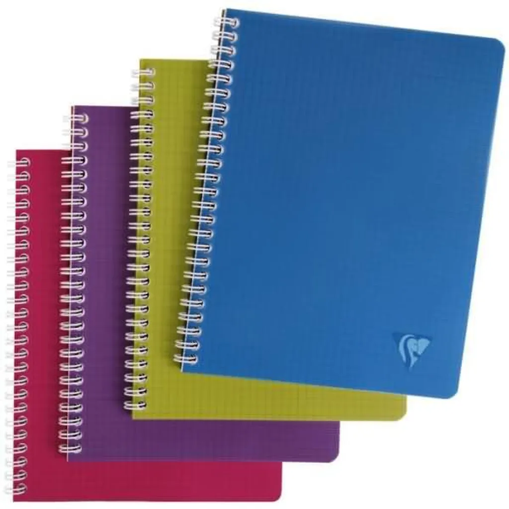 Cahier à spirales Linicolor 17x22cm 50 feuilles petits carreaux 5x5