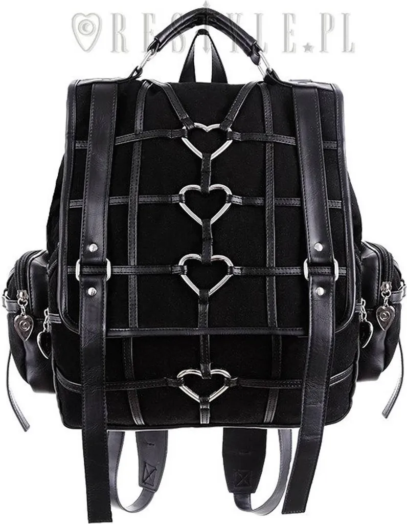 Sac à dos Gothique Élégant Heavy Heart - Fini les Sacs sans Style