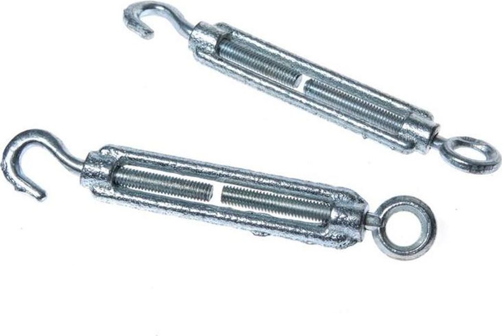 2 x Spannschloss M6 Seilspanner Drahtseil Spanner Spannschraube