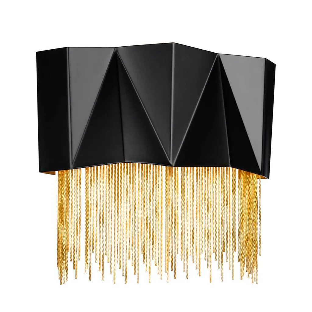 Applique Zuma Hinkley 3xG9 Finition Noir et Or - Design Haut de Gamme