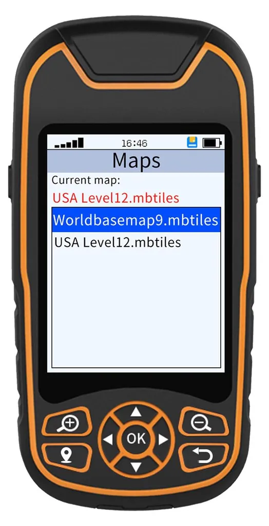 Appareil de mesure terrestre GNSS à écran couleur pour équipement d