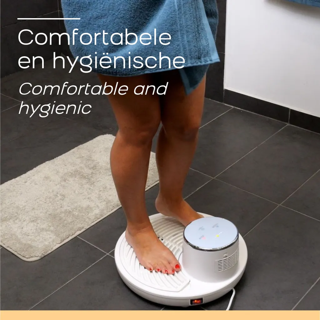 Sèche-corps électrique 1200W Orange Care avec séchage rapide 360° - 4