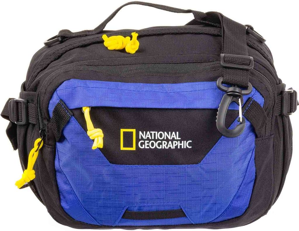 National Geographic Bauchtasche Gürteltasche mit RFID-Blocker, blau - N16081-45