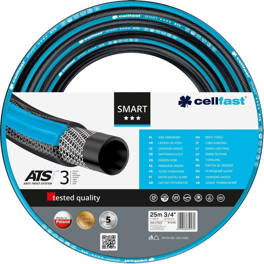 Cellfast - Tubo da giardino - Smart Ats Variant™ - 3/4" - Immagine del prodotto 